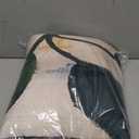 SUBRTEX Light Flitering Curtains 52Wx84L, Room Darkening Vibrant Floral Drapes, 50% Blackout, Semi Sheer Boho Farmhouse Curtains for Living Room, Brown