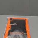 SEYMAC stock Case for iPad (A16) 11th/10th Generation 11''/10.9'' 2025/2022, Full-Body Drop Protection Case with Screen Protector &360 Rotate Hand Strap/Stand, Black+Orange