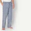 Amazon Essentials Men's Cotton Poplin Straight-Fit Pajama Pants with Drawstring Elastic Waist (M)