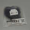 Daci Women Mid Waist Bikini Bottoms - Full Coverage Swim Bathing Suit Bottom Side Tied Swimsuit Bottoms (Small, Black)