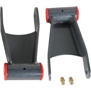 2" Rear Drop Lowering Shackle Kit Replacement for F250 F350 Super Duty 1999-2007 2WD