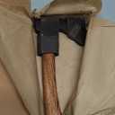 BeaverCraft Wood Carving Axe Hatchet with Sheath AX1 - Forged Axes Bushcraft Hatchet for Camping - Small Forest Axe for Chopping, Splitting - Gardening Axes with Wooden Handle, Wood Carving Tools