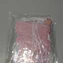 OuMuaMua Pink Rose Gold Birthday Party Decorations Set, Rose Gold Glittery Happy Birthday banner, Tissue Paper Pom, Circle Dots Garland and Tassel Garland for BDAY Party Decorations