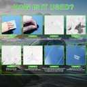 2 x Windshield Repair Kit - Professional Glass Crack & Chip Repair Kit for Cars | Home Windshield Crack Repair Kit with Glass Repair Liquid | All-in-One Auto Windshield Chip and Crack Fix Kit