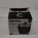 Aroma Housewares ARC-363-1NGB 3 Uncooked/6 Cups Cooked Rice Cooker, Steamer, Multicooker, 2-6 cups, Black