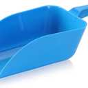 New Star Foodservice 34462 Polycarbonate Plastic Utility Ice Scoop. Blue, 64-Ounce (Blue | 64 oz)