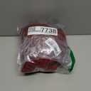 Mr. Pen- Small Christmas Tree Skirt, 24", Red Knitted Christmas Skirt Tree, Xmas Tree Skirt