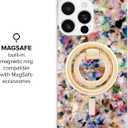 Flaunt Official Square Protective Case - Compatible with iPhone 16 Pro - Compatible with MagSafe & Wireless Charging - Drop-Tested & Shockproof - (Rainbow Confetti Tortoise Shell)