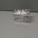 2 x Nanobebe Breast Pump Adapters, Compatible with Ameda and Medela Breast Pumps, Baby Bottle Thread Changer, Baby Bottle Converter - 4-Pack