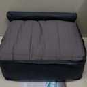 Topcee Weighted Blanket (20 Lbs 60"x80" Queen Size) Cooling Breathable Heavy Blanket Microfiber Material with Glass Beads Big Blanket for Adult All-Season Summer Fall Winter Soft Thick Comfort (00-Dark Grey)