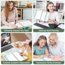 8 x Monthly Planner 2026-2027, 2 Year Calendar 2026-2027 (Jan 2026 - Dec 2027), 7" x 10", 26-27 Monthly Calendar Planner, 24-Month Planning Book for Home School Office Supplies