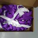 Suncalla 11 Pcs 2026 Graduation Leis Set Graduation Leis Class of 2026, Grade Braided Cords with Letters Card Patches Ribbon Lei Graduate Gift for High School Master College Grad Party(Purple White)
