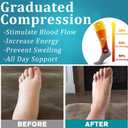 6 Pack Copper Compression Socks for Women and Men Circulation-Best Support for Medical,Running,Nursing,Athletic