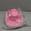 Pink Cowboy Hat - Sequins & Tiara Light -Up Blinking Western Cowgirl Hat with Boa Feathers with Paisely Pink Bandanas Princess Queen 3 Pack, Pink, 7 1/4