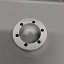 Rear Hub Disc Brake Rotor Adapter - 48cc/66cc/80cc Gas Motorized Bicycle