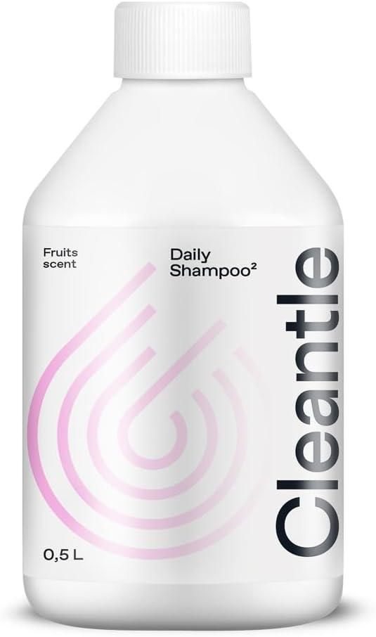 Daily Shampoo  pH Neutral Car Wash Soap | Highly Concentrated, Biodegradable Formula | No SLES/SLS, No Waxes or Polymers | Great Glide, Long Dwell Time, Quick Rinse | Fruity Scent  500ml