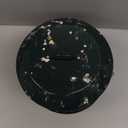 Kingsyard Mesh Caged Bird Feeders for Outdoor Hanging, Tube Squirrel Proof Bird Feeders with Seed Tray for Small Birds Finches Bluebird, Rain Proof Covered, 4 Feeding Ports, Green