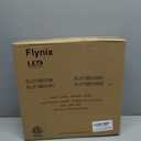 12.5 Inch LED Flush Mount Ceiling Light Fixture, 26W, Super Bright 1350 Lumen, 3 Color 3000K/4000K/5000K, Matt White with Gold Inside, Dimmable Ceiling Lamp for Bedroom Hallway Bathroom Outdoor