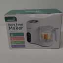 GROWNSY Baby Food Maker with Steam Basket, One Step Baby Food Processor Steamer Puree Blender Grinder Mills Machine, Auto Cooking Grinding and Sterili-zing for Healthy Homemade Baby Food, BPA-Free (White)