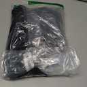 Boys Black Dress Shirt with Pocket Long Sleeve Button Down Kid Uniform Shirt with Tie Size 16