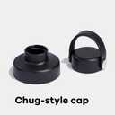 Hydro Flask Lightweight Wide Flex Chug Cap - Insulated Stainless Steel Water Bottle 16 Oz Obsidian