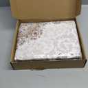 Dogcator Washable Pee Pads for Dogs, 2 Pack Reusable Puppy Training Pads. 36''x48'' Super Absorbent Dog Rugs, Non-Slip and Leakproof Pee Mat for Dogs, Whelping Pads for Crates and Floors (Vintage White)