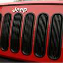 Rugged Ridge | Grille Insert, Billet Style, Black | 11401.30 | Fits 2007-2018 Jeep Wrangler JK