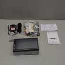 Leadfan Double Din Car Stereo with Dash Cam, Support Apple Carplay and Android Auto, 7INCH Full HD Touchscreen Car Audio Receivers Double Din Radio with Bluetooth, Camera, FM/2 USB/AUX/Subwoofer/SWC