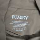 PUMIEY Women's Long Sleeve Bodysuit Mock Turtle Neck Body Suits Going Out Tops Sharp Collection (Mocha), Small