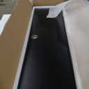 GHC Floating TV Stand, Wall Mounted Entertainment Center and Cabinet Shelf, TV Console with StorageMedia Console for DVD Player, Space-Saving Under TV Shelf for Bedroom, Living Room (Black)