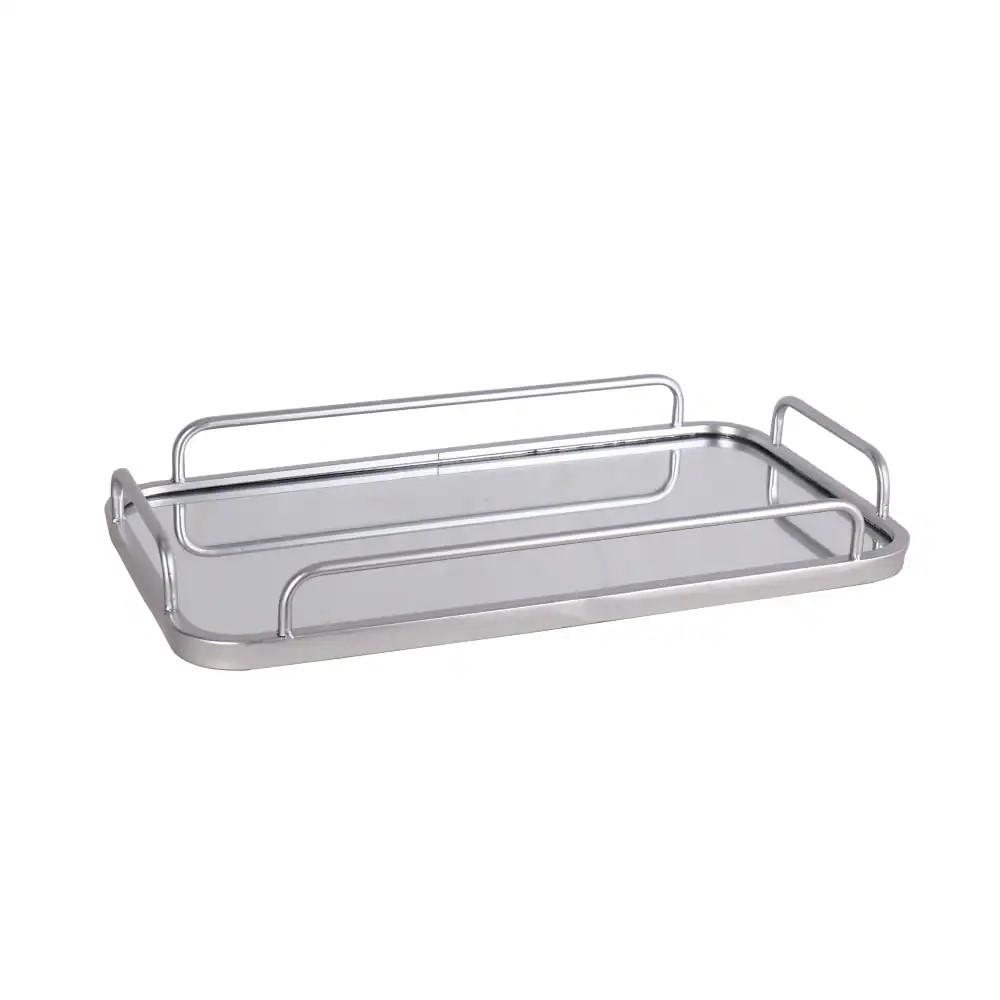 HD 19"×10" Silver Metal Tray