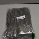 MIULEE Decorative Linen Check Euro Shams Throw Pillow Covers Neutral Farmhouse Vintage Spring Pillow Covers 22x22 Set of 2 Boho Modern Home Decor for Sofa Couch Bedroom Cushion Dark Olive Green