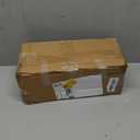 HAOTOP Porcelain Condiment Jar 3 Pack Set with Tray, 12 Ounces Beige