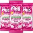 Stardrops The Pink Stuff Miracle Multi-Purpose Cleaning Wipes – 216 Count – Tough on Grease, Grime, and Dirt – All-Purpose Cleaner for Kitchen, Bathroom, and More