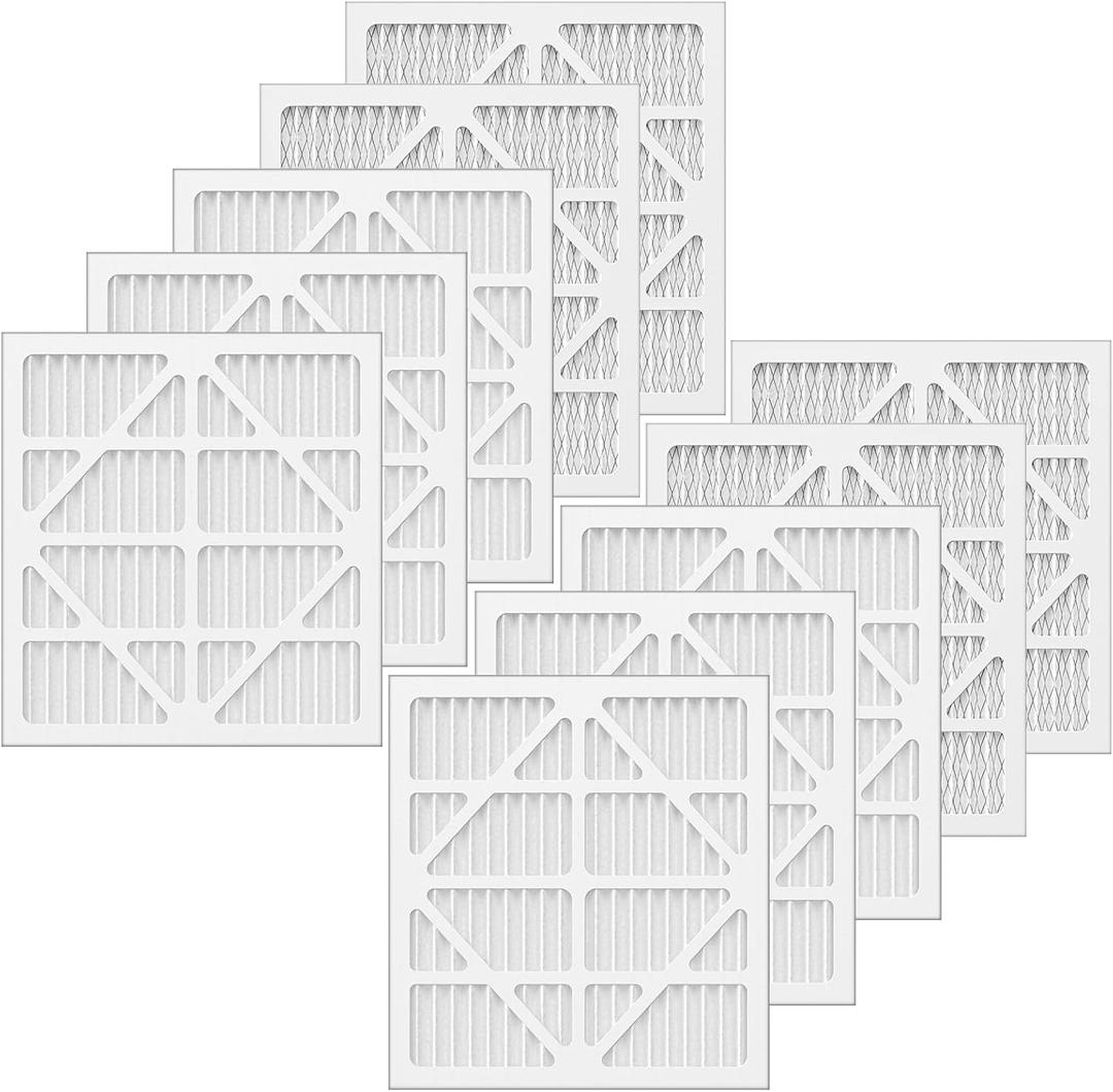 10 Pack MERV-10 Filter Replacement, Compatible with AlorAir CleanShield HEPA 550 and Abestorm HEPA 550 Air Scrubber Only  Not for Other 550 Models, Filter Size 14.8"L x 13.7"W x 0.8"H