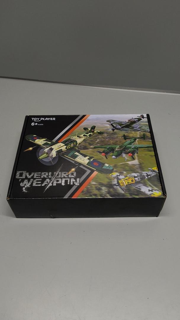 Military Spitfire Fighter Plane Jet Building Set  Compatible with Lego Plane, Gift for Boys Age 6+ and WW2 Military SetCollectors & Enthusiasts