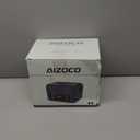 AIZOCO Cordless Electric Lunch Box for Adults, Heated Lunch Box Battery Powered with 5 Side Heating, Portable Food Warmer with 5.5 Cups Removable Container, Self-Heating Food Warmer for Work,GreyBlack