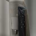 Ambimall 9W LED Light Bulbs with Remote Control, Stepless Dimmable 3000K-6000K,E26 Base