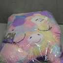 Happy Nappers 2-in-1 Pillow & Sleepy Sack Dreamy the Unicorn 54x20 Medium | Plush animal opens into a cozy sleeping bag for kids age 3+. 54 x 20 inch soft play character for travel and sleepovers