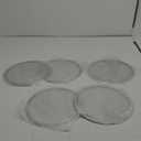 6 Packs Aluminum Alloy Pizza Pan With Holes, 10 Inch Commercial Grade Baking Screen for Oven Round Crisper Tray for Home Restaurant, Seamless (10-Inch, Pack of 6)