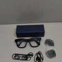 AI Smart Glasses with Camera, 8MP HD Camera Glasses for Men,Women, AI Recording Glasses with Voice Assistant,Open-Ear Audio,Real-Time Translation,Video Recording Sunglasses for Life & Work Vlog(Black)