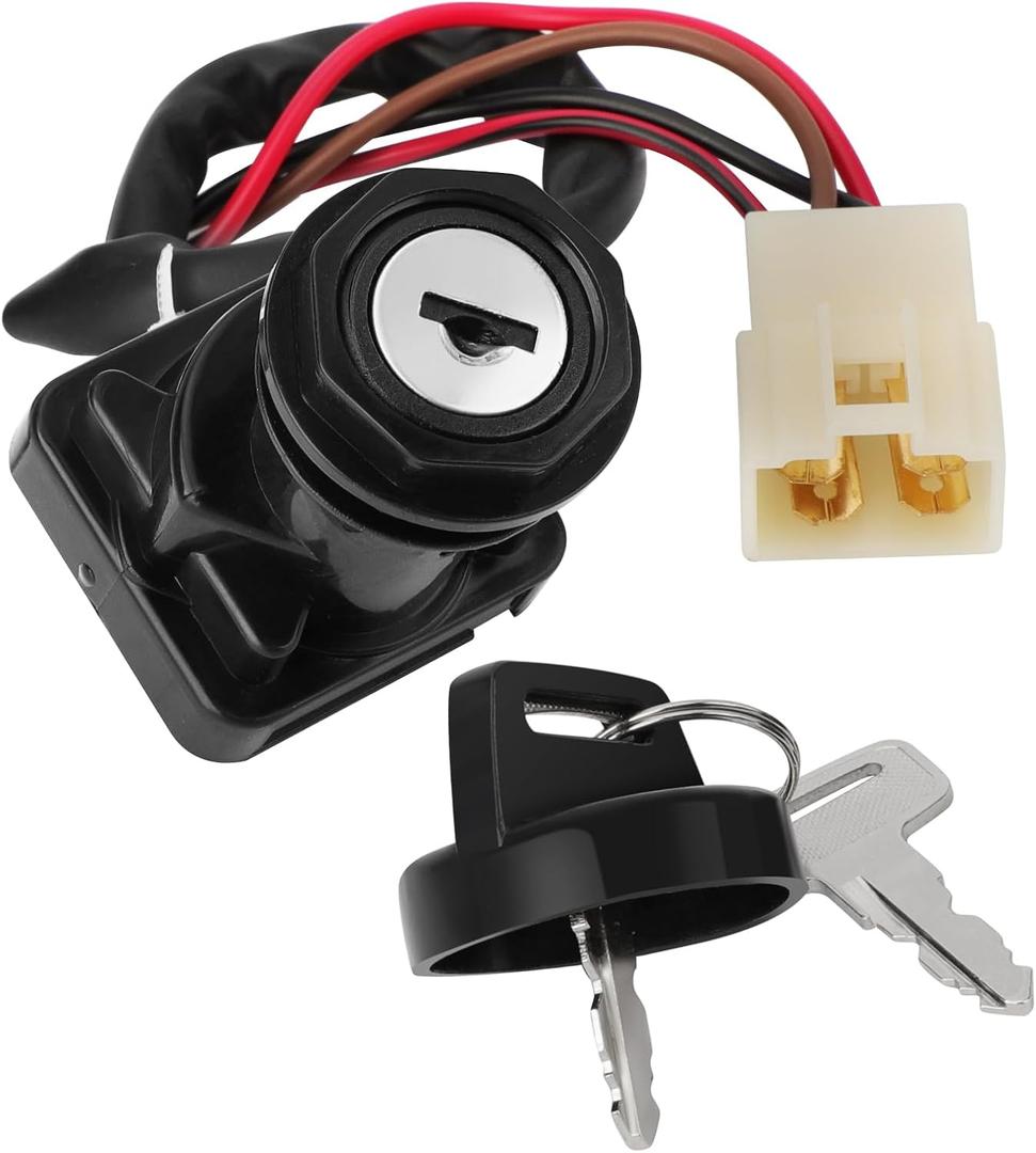 Ignition Key Switch Main Switch for Polaris Sportsman 500 Scrambler 400 500 Magnum 500 Sport 400 Trail Blazer 250 Xplorer 400 1999 Magnum 425 1997-1998 Sportsman 400 1997 Big Boss 400 500 1997-1999