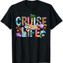 Family Cruise Life Cruise Outfits for Women 2026 Matching T-Shirt L, Black