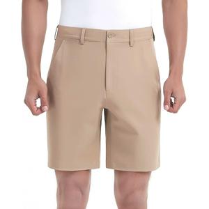 Lesmart Mens Golf Shorts Stretch Elastic Waist Bermuda Quick Dry Relaxed Fit Shorts with Pockets