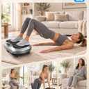 Whole Body Vibration Plate for Lymphatic Drainage,999Speed Levels,330/400lb
Remote Control, 3 Auto Programs Shake Plate, Anti-Slip Platform, Home Workout Equipment with Resistance Bands, Power Plate