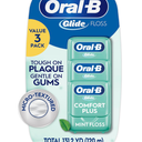 OralB Glide Floss ProHealth 131.2 Yds Mint Value 3Pack