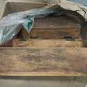 Reclaimed Vintage Wood Boxes, Set of 3 Sizes, Natural