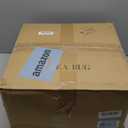 Washable Rugs 8x10 Soft Non Slip Vintage Area Rugs for Living Room Bedroom Stain Resistant Retro Distressed Floor Accent Carpet for Bedroom Dining Room Home Office Denim (Blue/Foggy)