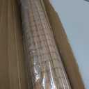 Cordless Bamboo Roman Shades 35x48in, Light Filtering Bamboo Blinds for Indoor Windows, Office, Bathroom and Living Room, Privacy Teak.