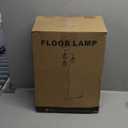 Upgraded72" Tall Dimmable Floor Lamp, Modern Standing Lamp with Elegant Metal Cage, Industrial Tree Floor Lamps for Living Room, Bedroom, Study Room, Office (3 x 800LM LED Bulbs Included) - Silver